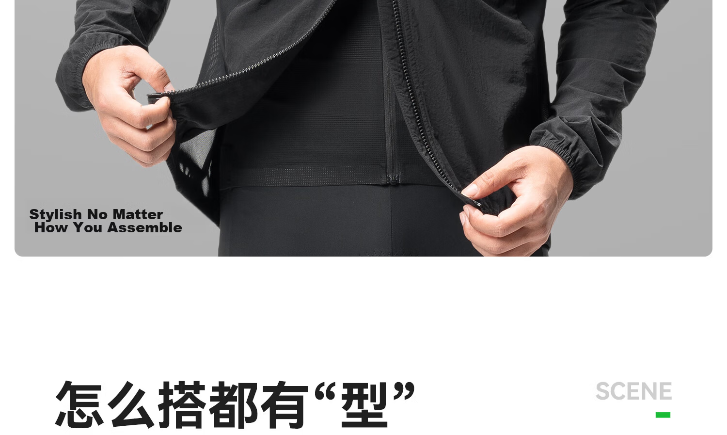 Rockbros Spring Summer Cycling Windbreaker Windproof Sunscreen Cycling Jacket Road Bike Breathable Men's Black L 14