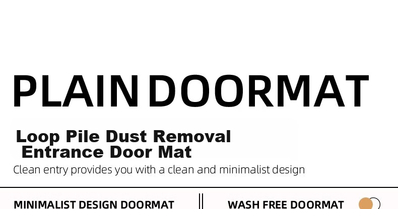 Xinglianxin Entrance Door Mat 2025 New Model Dirt-Resistant Wash-Free Home Floor Mat 60X90cm 1