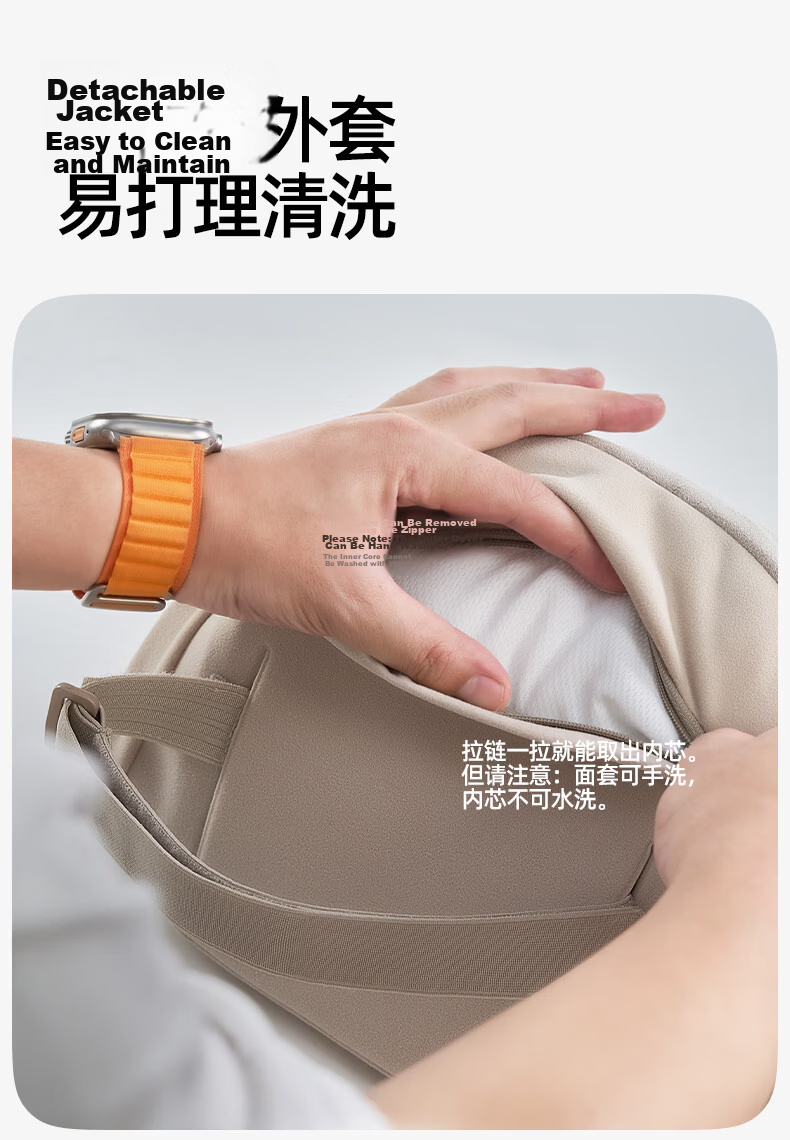 CICIDO Premium Adjustable Maybach Car Headrest Neck Pillow Driver Seat Cushion Universal for Tesla Xiaomi 21