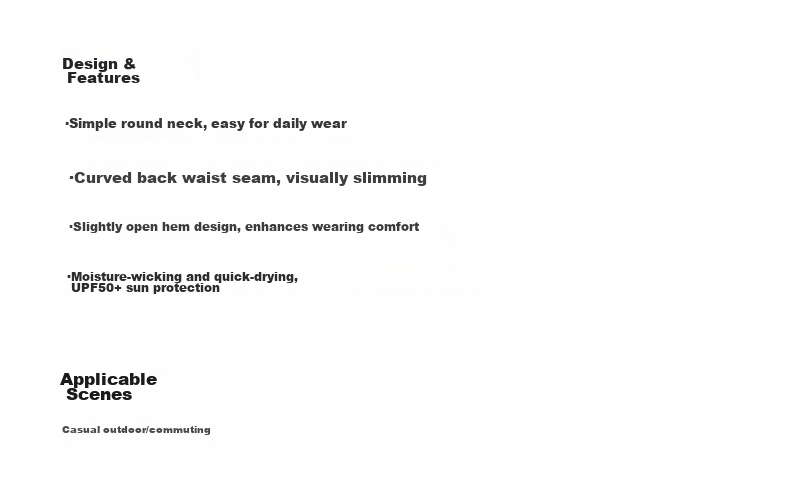 Biyinlefen [Ultra Light T] 2026 Spring Summer New Women's Casual Outdoor Commuting Lightweight Sun Protection Quick-Dry Short Sleeve Crew Neck T-Shirt 3