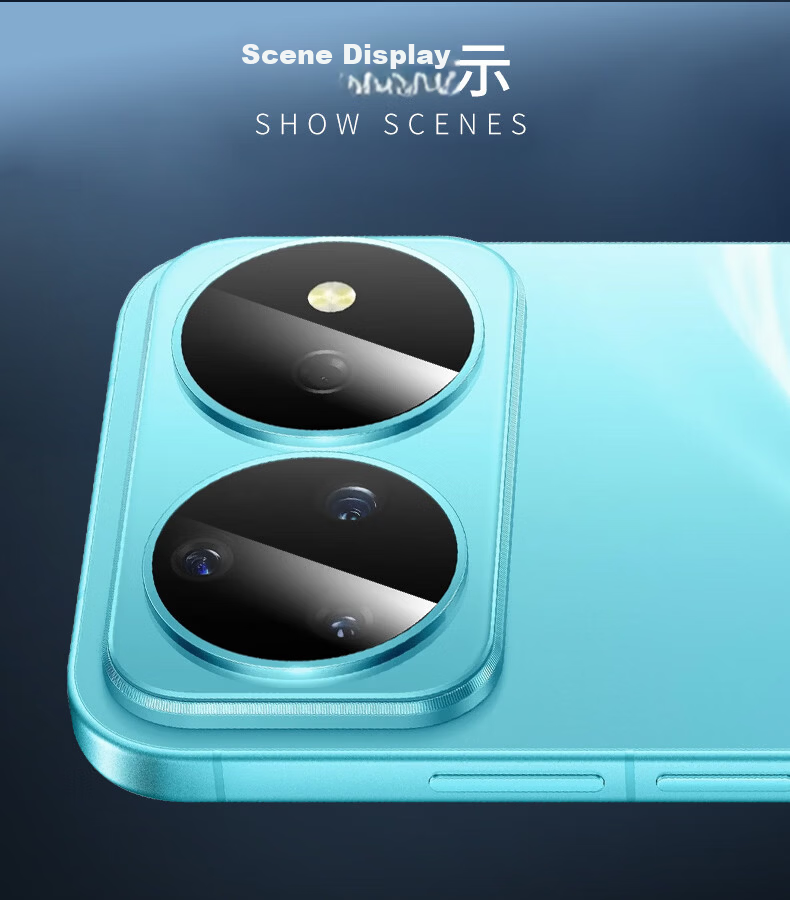 Fly Planet [Instant Stick 2-Pack] Huawei Nova16 Pro Lens Protector Huawei Nova16 Pro Rear Camera Lens Protective Film Ultra-Clear Anti-Scratch Tempered Glass Film 7