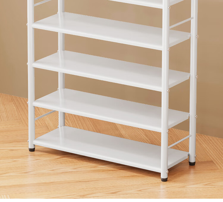 QIAONAMEI Shoe Rack, Simple Home Entryway, Dormitory, Indoor Rental Apartment, Multi-Layer Storage Shoe Shelf, 5 Tiers, QNM1245-WH 18
