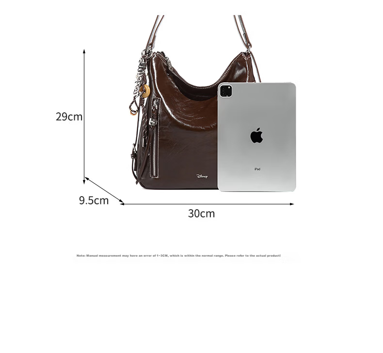 Disney Large Capacity Tote Bag Women's New Shoulder Bag Premium Light Luxury Niche Commuter Underarm Bag 10