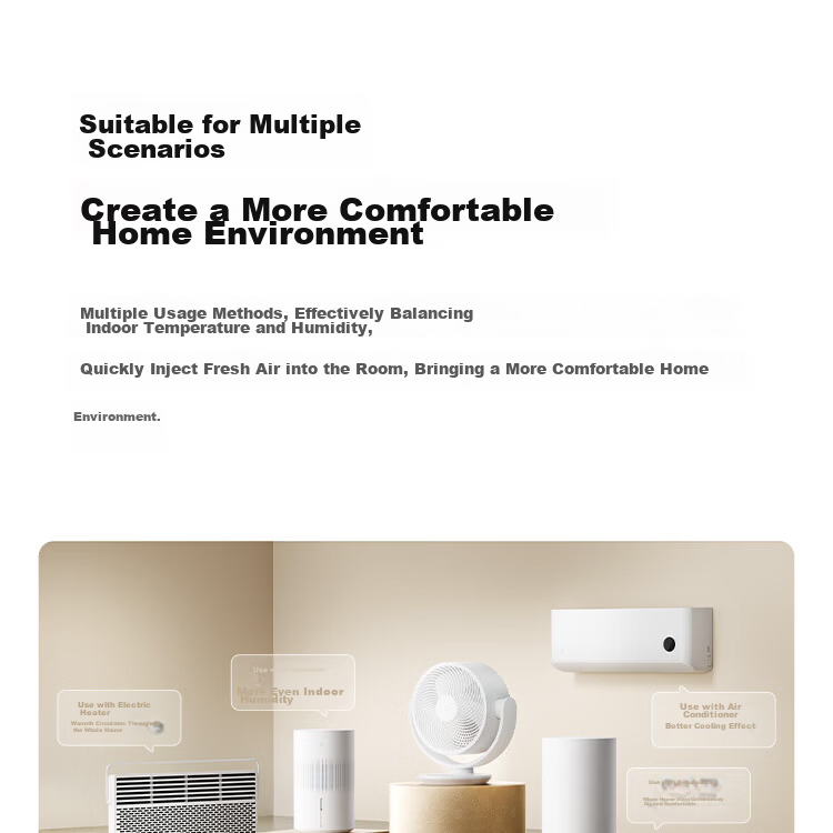 Mijia Xiaomi Mini Handheld Fan DC Inverter Outdoor Portable Neck Hanging Dormitory Rechargeable Fan 40H Long Battery Life 100-Speed Adjustable 10