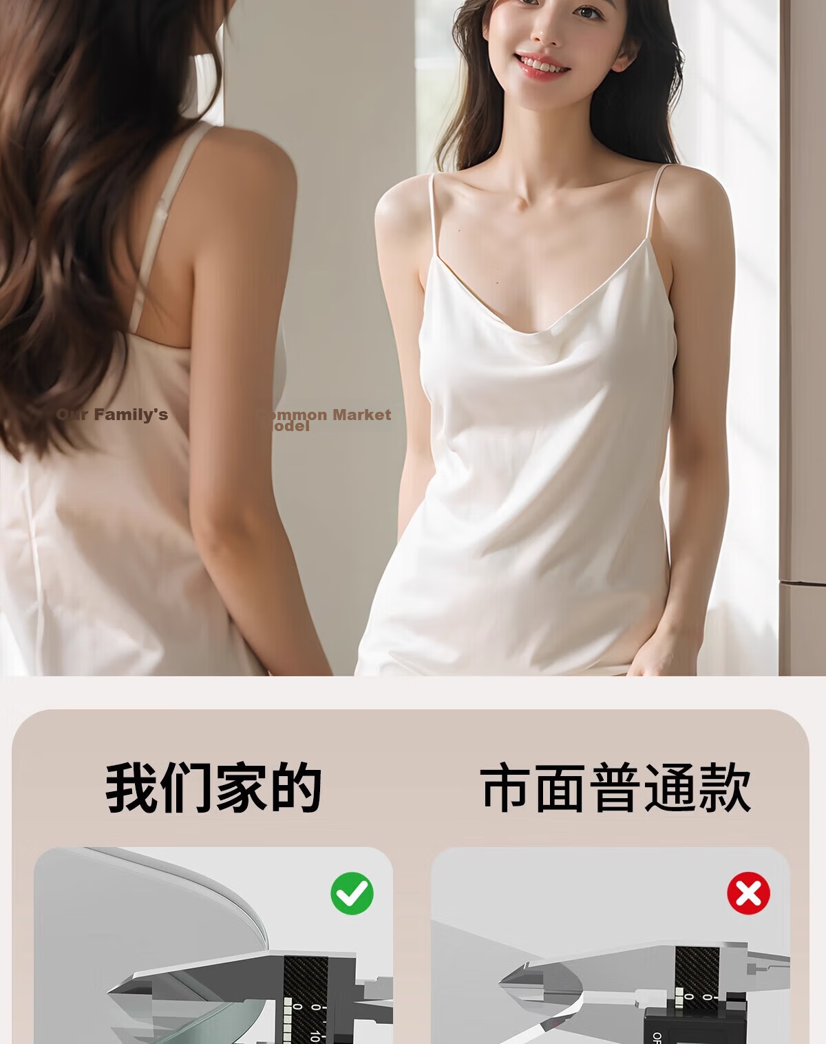 Qianxihuafu Full-Length Mirror, Wall-Mounted Dressing Mirror, Self-Adhesive for Home And Bedroom Use, Makeup Mirror, Hanging Adhesive Fitting Mirror, 50*150 Cm 9