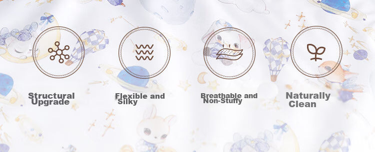 YEEHOO Washable Silk Quilt A-Class Baby Antibacterial Mite-Resistant Lenzing Tencel Lyocell Air Conditioning Summer Quilt 120*150cm 2