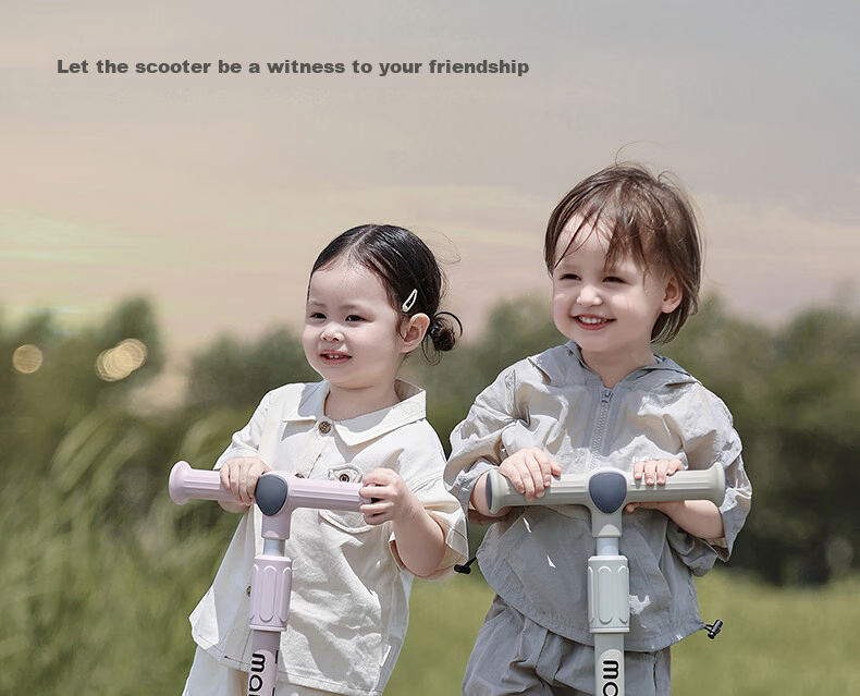 Maidomi Kids Scooter 1-3-6-12 Years Old Baby 2-in-1 Multifunctional Foldable Gravity Steering Music Flashing Wheels 18