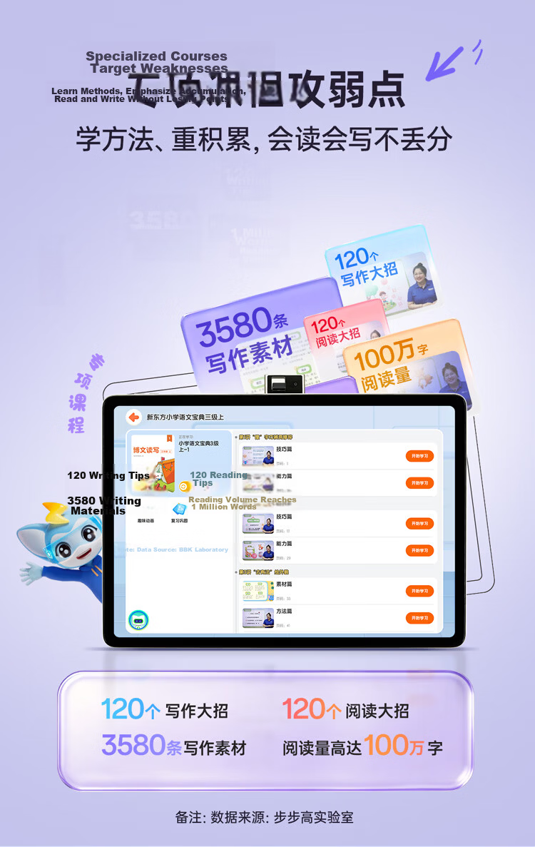 BBK AI Learning Machine S10 Air【New Release】AI Scenario Learning Super AI Xiaobu AI Personalized Study All-Age All-Subject Student Tablet 6+256G 15