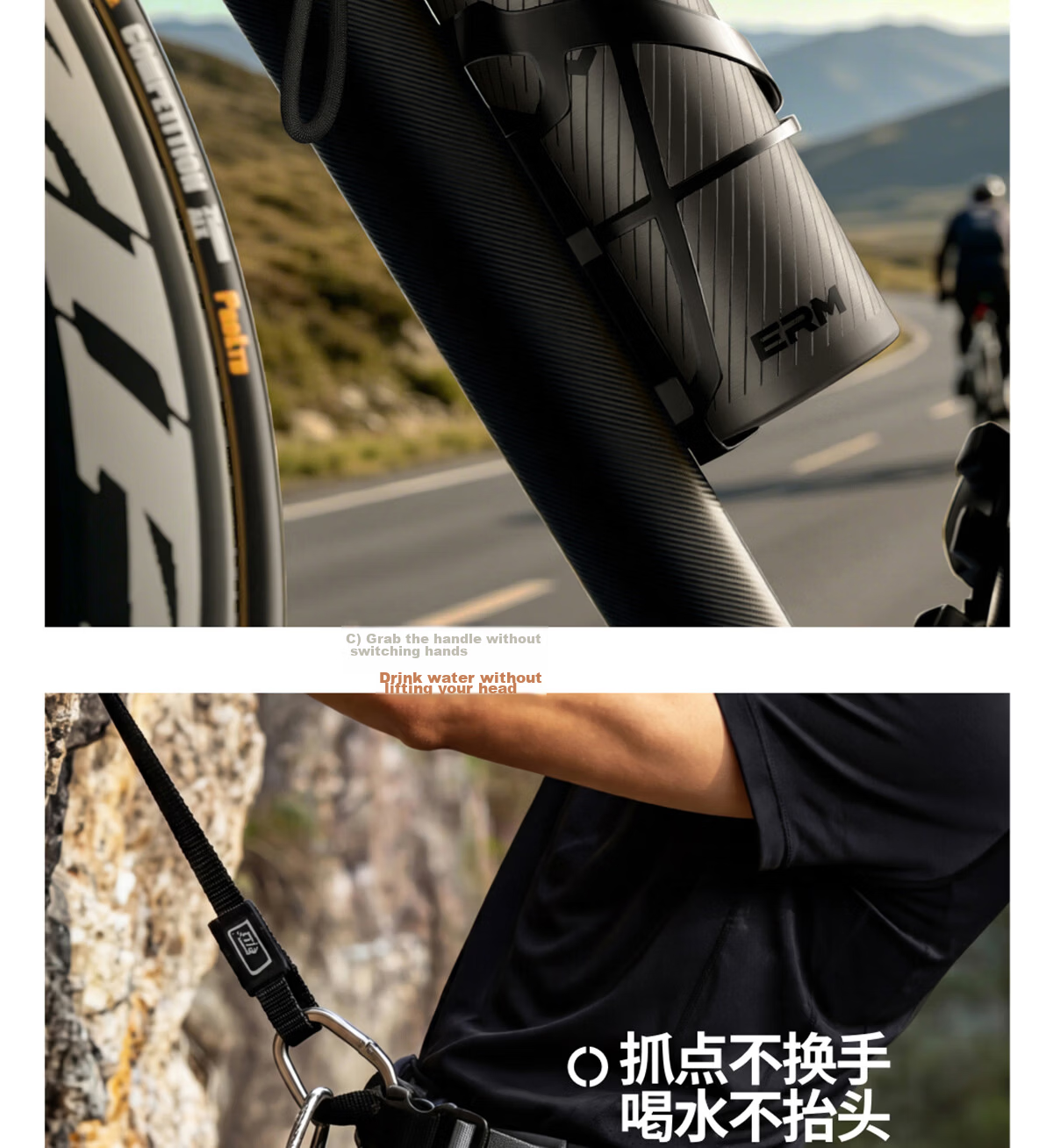 ERM Insulated Large Capacity 316 Stainless Steel Straw Cup Summer Portable Outdoor Sports Water Bottle 26 New Model 26