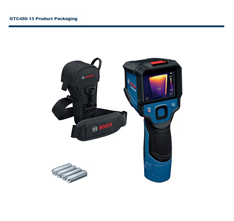 BOSCH Infrared Thermal Imager IP54 Dust and Water Resistant Data Storage and Transmission GTC 450-13 13