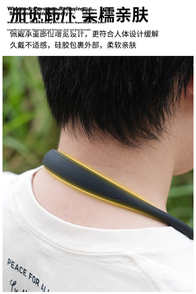 Pisen Neck Strap Mount, Compatible with DJI Action 6/5 Pro/4/3, GoPro 13/12, Insta360 Ace Pro 2 Action Cameras, Outdoor Cycling POV Shooting 11