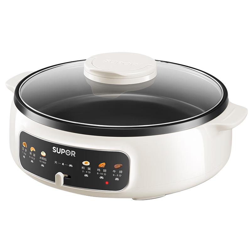 SUPOR Electric Griddle 1500W High Power Multifunctional Non-stick Pancake Maker Breakfast Grill Pan JT30A818-N