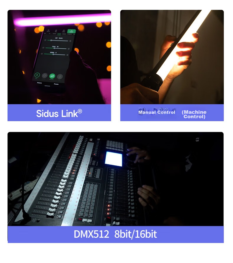 AMARAN Aputure T2c Handheld LED Fill Light Stick Outdoor Portable RGB Full-Color Stick Light for Live Streaming Photography Soft Ambient Light 13