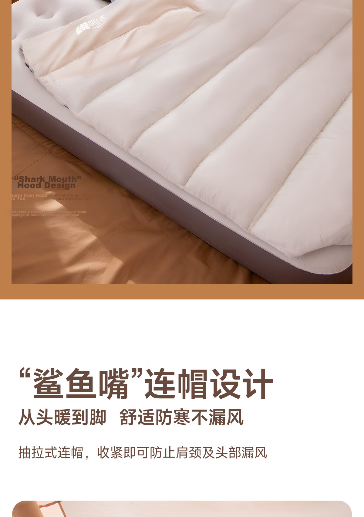TAN XIAN ZHE Adult Sleeping Bag Outdoor Camping Winter Thickened Wide Cold-Resistant Quilt 2-in-1 Hotel Nap Blanket 12