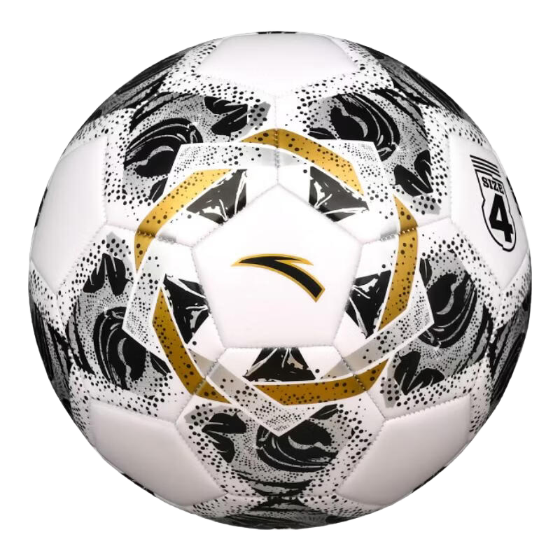 ANTA Size 4 Football for Children and Primary School Students, Ages 6-12, Junior High School Standard Match and Training Soccer Ball