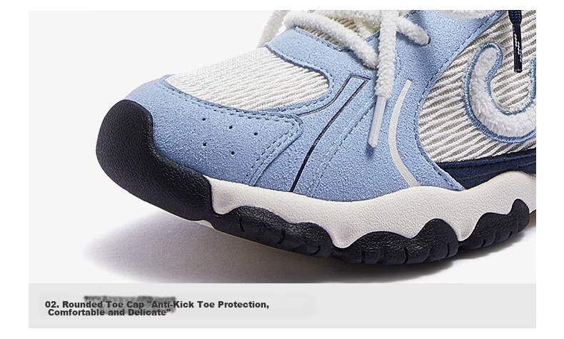 CAMEL Lightweight Cloud Training Shoes Women Naiwa Collaboration Height Increasing Thick Sole Casual Sports Shoes L26SXG3217 Off-White/Silver Size 38 22