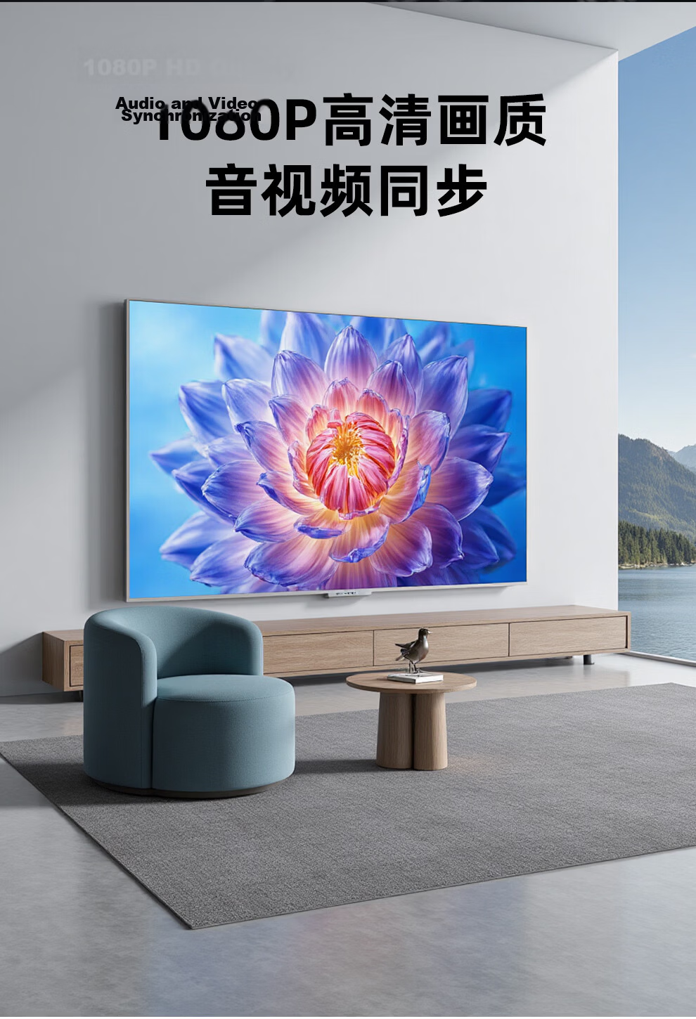 BOEGAM Wireless Screen Mirroring Device Audio Video Capture Card Conference Office Teaching Home Live Streaming Screen Sharing Phone Computer All-in-One Projector TV Display BG-5S Type-C 10