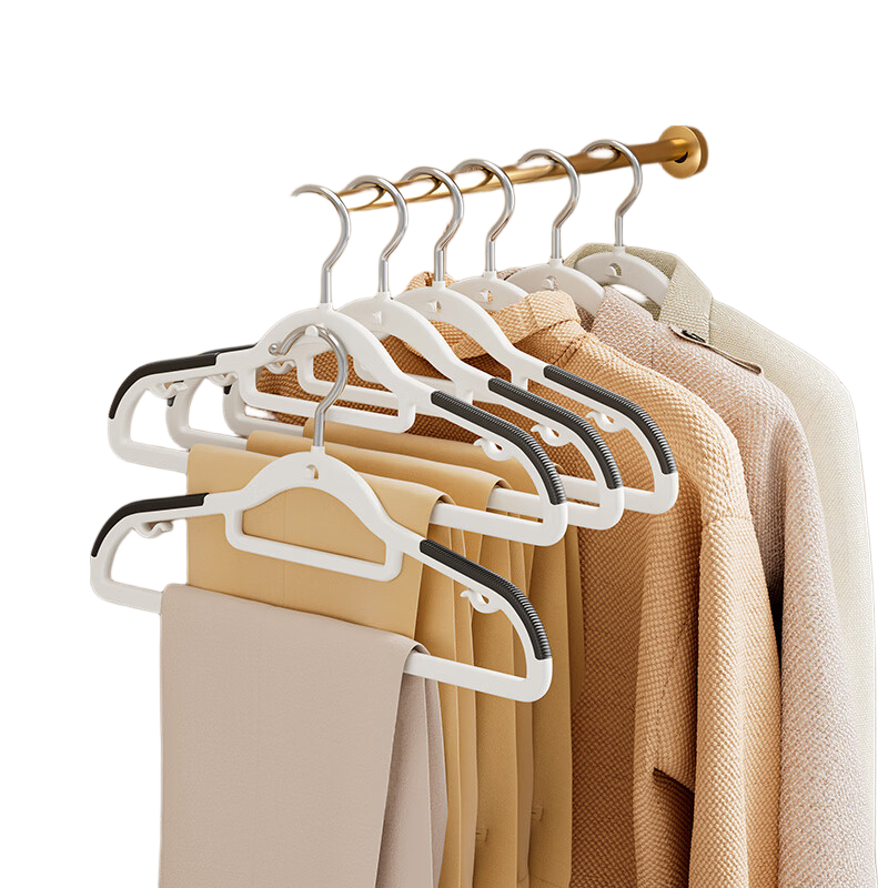 JEKO&JEKO Clothes Hangers, Stackable, Non-Slip, Adult-Friendly, for Home Use