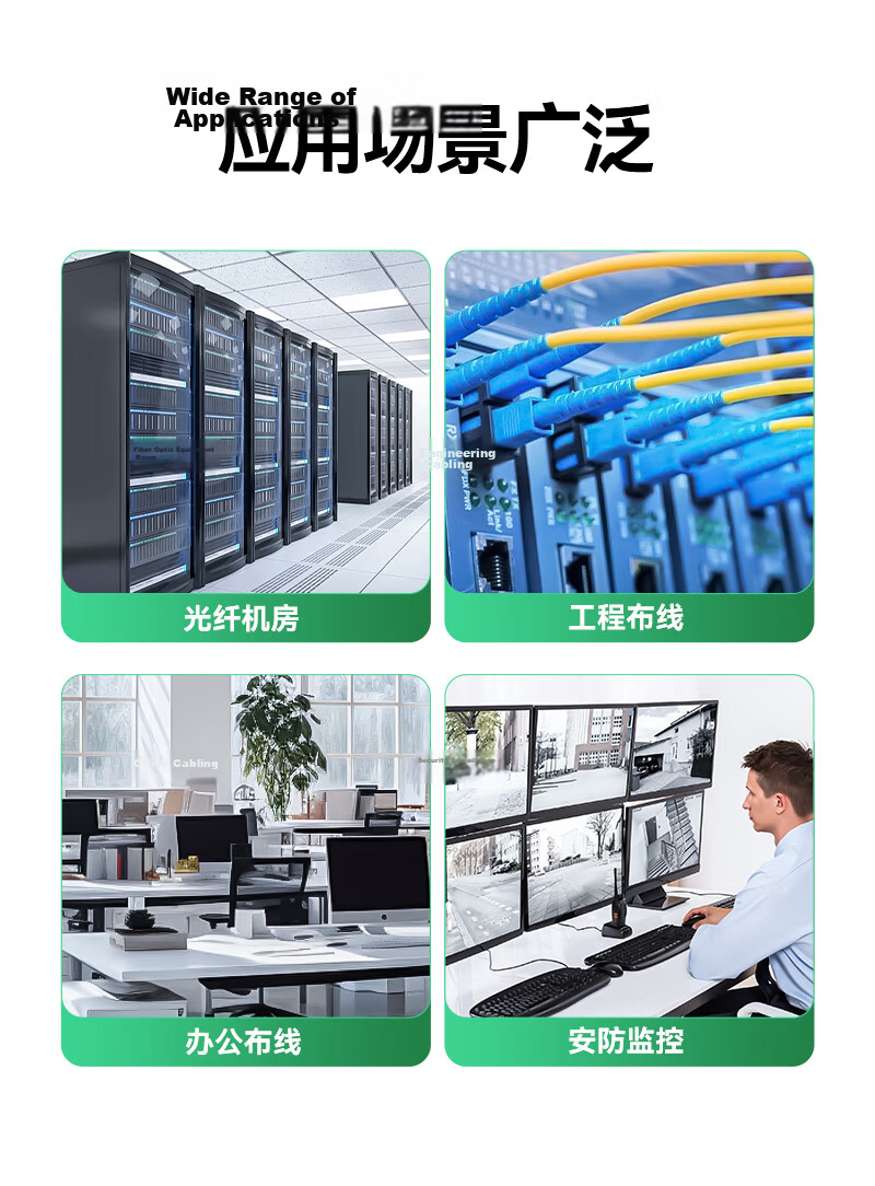 ShanZe ODF Fiber Optic Distribution Frame 12-Core SC Single-Mode Fully Loaded for 19-Inch Cabinet Sliding Rack/Unit/Subframe Terminal Box PXJ-SC12S 12