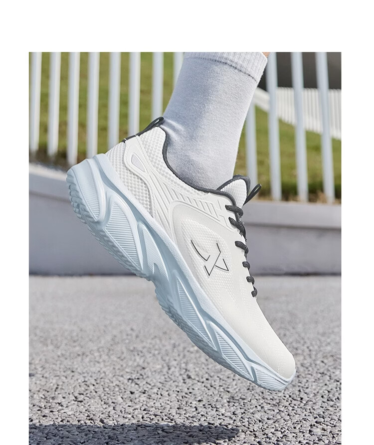 XTEP Running Shoes Men's Black Breathable Mesh Lightweight Shock Absorption Durable Casual Sneakers for Autumn and Summer 27