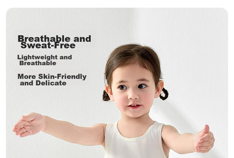 Nido Bear Children's Safety Shorts Girls Summer Thin Modal Underwear Anti-Exposure 2-in-1 Leggings 16