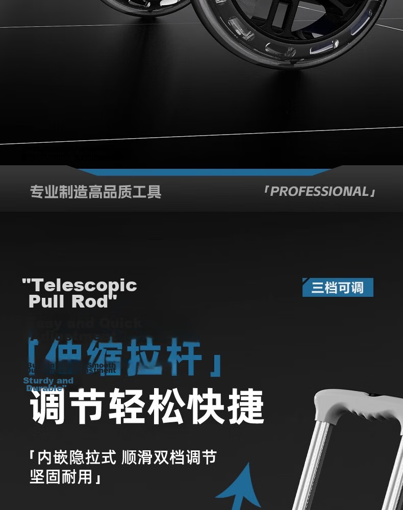 HYUNDAI Portable Folding Hand Cart Trolley Shopping Cart Grocery Cart Mini Household Cargo Transport Package Delivery Cart 18