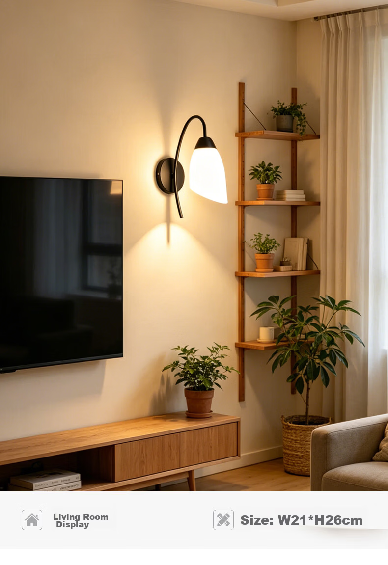 Dengling Modern Minimalist LED Wall Lamp Bedroom Bedside Balcony Creative Nordic Living Room Corridor Staircase Lighting Fixture 8