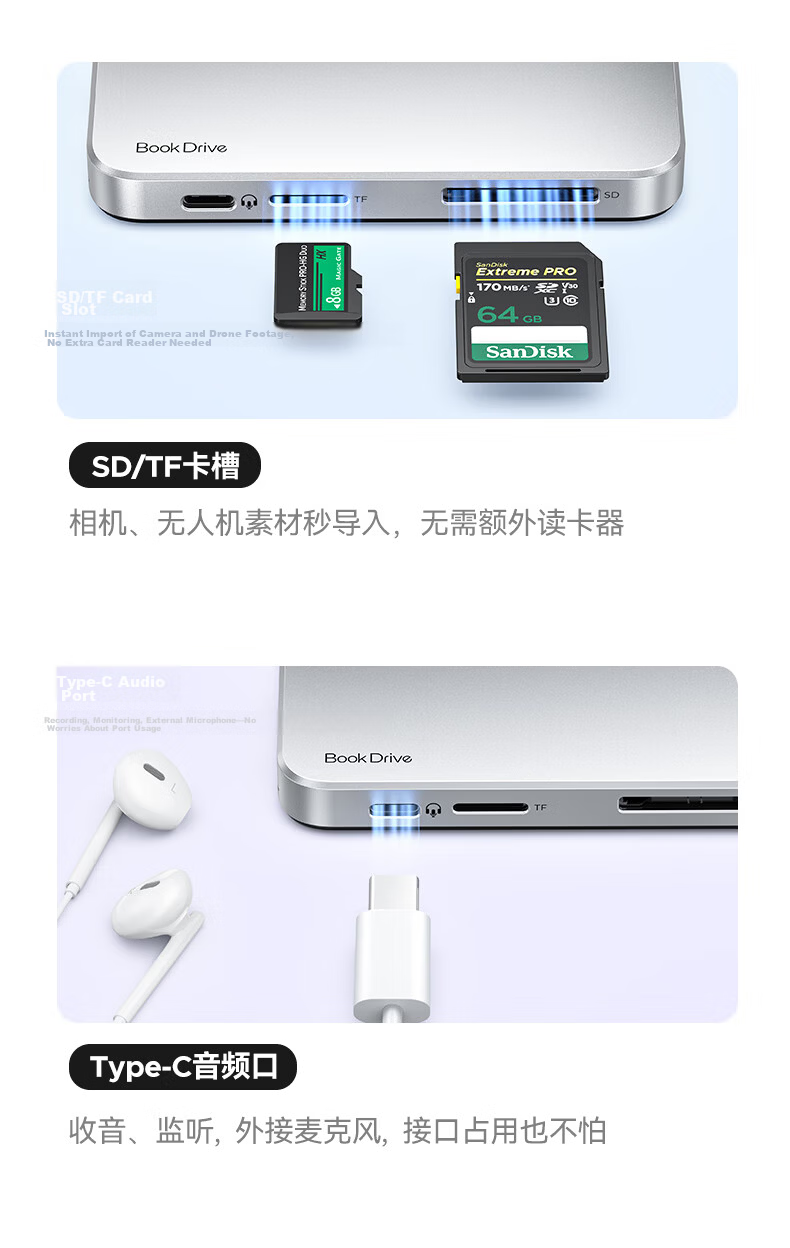 ORICO 512GB Magnetic Portable SSD for MacBook Pro Laptop iPhone 16 Apple Direct PD Power Supply 1050MB/s P10PRO 5