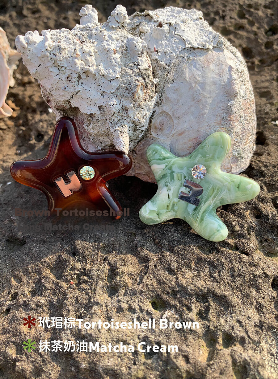 Tagi "Tapi Star" Hair Clip for Women Autumn Winter Versatile Bangs Clip Starfish Hair Accessory Side Clip Hairpin Birthday Gift 6
