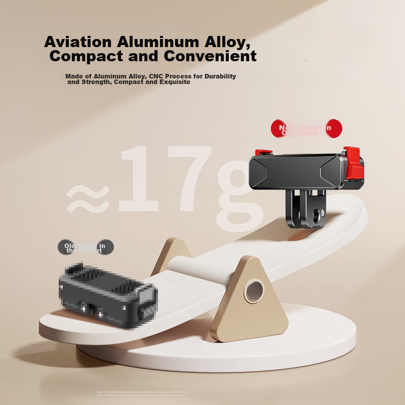 JIAHUACAI Magnetic Quick-Release Base for DJI Action 5 Pro/4/3 3
