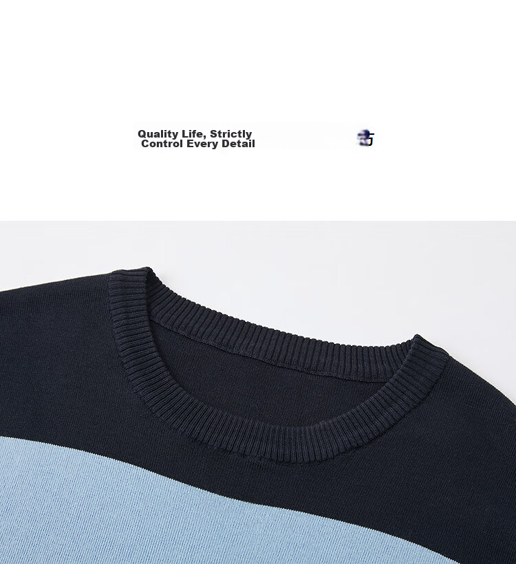 Demana [Breathable Tencel] Summer Lightweight Office Round Neck Raglan Colorblock Slimming Striped Knit Sweater for Women Premium Feel 12
