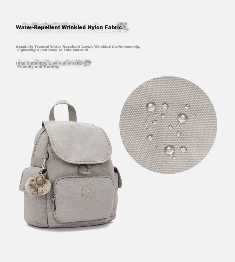 Kipling CITY PACK MINI Rock Grey Backpack Birthday Gift 4