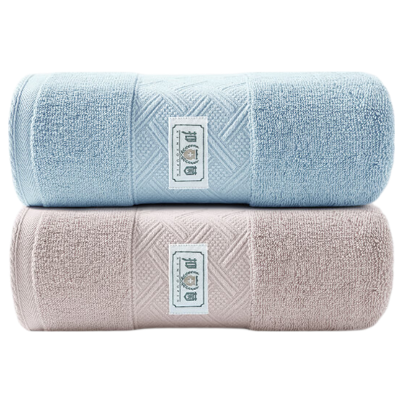 Grace 7A Antibacterial Pure Cotton Towels, 2-Pack, Face Towels for Home Use, Soft Xinjiang Cotton, Women's Sports Face Towels, Absorbent