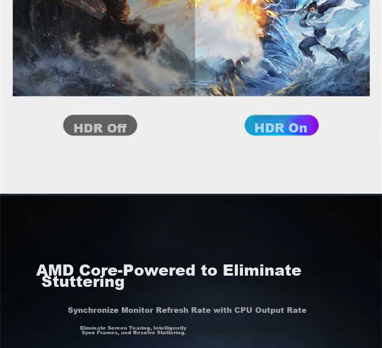 SANV 24.5-inch Native 310Hz High Refresh Rate Gaming Monitor FastIPS HDR400 Hardware Low Blue Light Flicker-Free FPS Gaming Screen Z245F3 16
