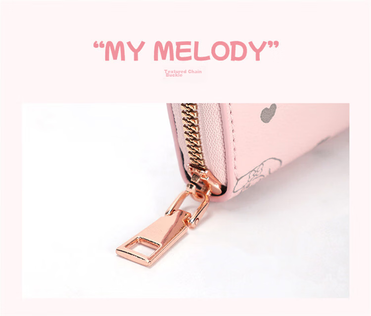 Mascara x My Melody Limited Edition Women's Bag Luxury Card Holder Small Coin Purse Birthday Gift for Girls 10