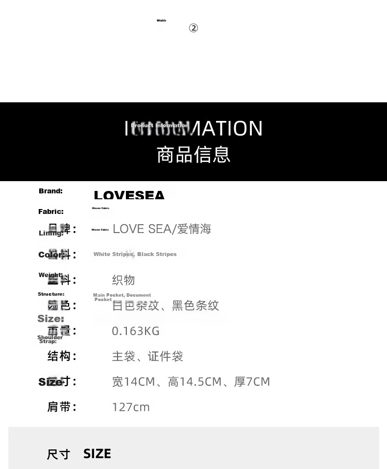 Love Sea Woven Crossbody Bag for Women Straw Bucket Beach Bag Birthday Gift for Girlfriend Wife Premium Feel 6
