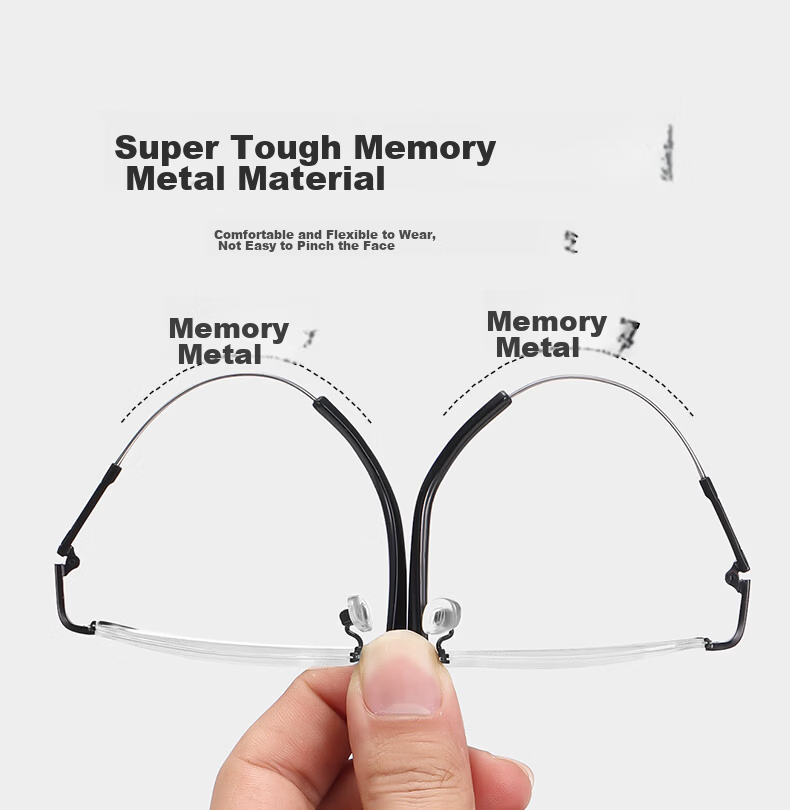 Colore.in Imported Men's HD Blue Light Blocking Reading Glasses Official Genuine JD Self-operated Brand Presbyopic Glasses 4