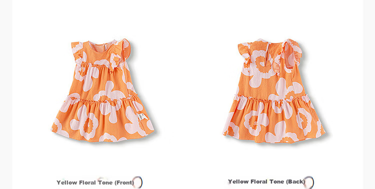 Balabala Baby Dress Infant Skirt Children's Princess Dress Girls Summer 2025 Sweet Fashion 208225111005 15