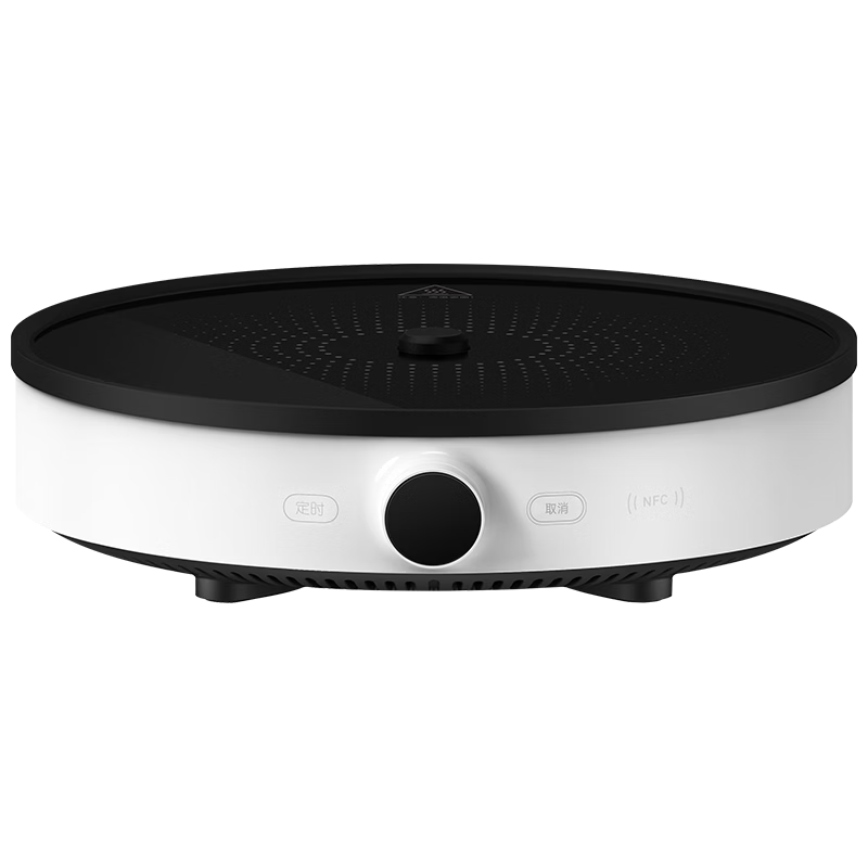 Mijia Xiaomi Induction Cooker, 2000W High-Power Intense Heat for Stir-Frying, 99 Heat Levels, Suitable for Hot Pot Cooking, Stir-Frying, Steaming, Boiling, Frying And Boiling Water, Smart Multifunctional Home Appliance, Round Shape