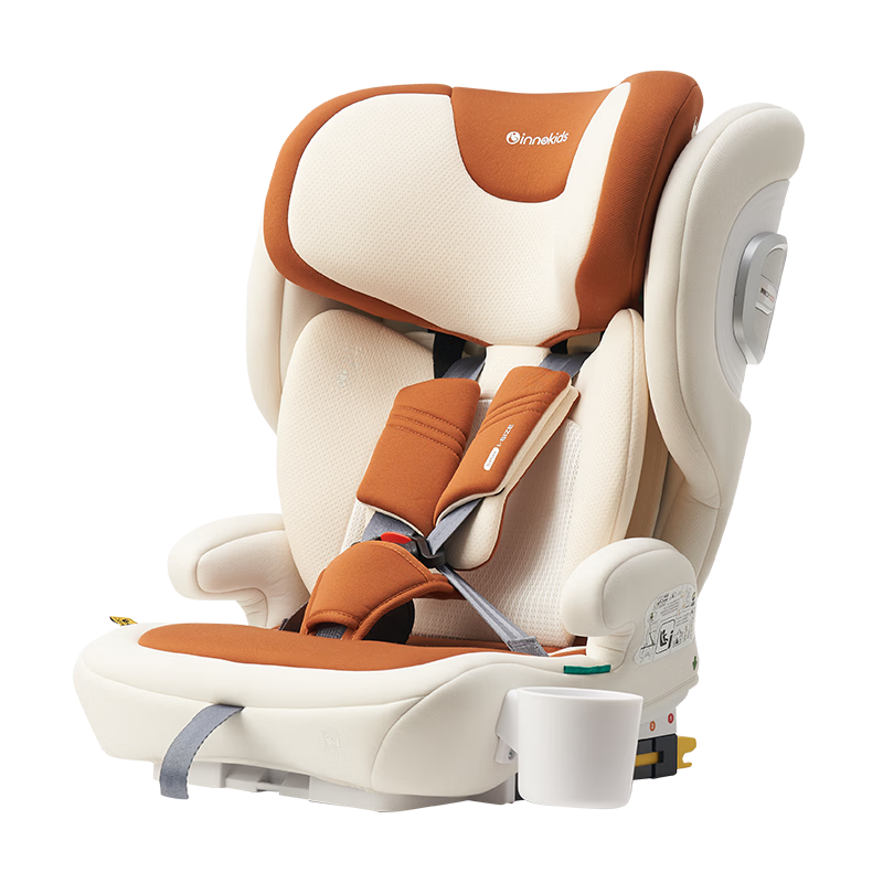 Innokids Foldable Child Safety Car Seat for Ages 9 Months to 12 Years with ISOFIX Interface ZY25 Star Knight