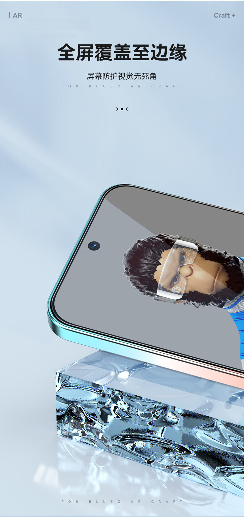 Mr. Blue Gorilla [Zeiss T* AR-like Anti-Reflective Magnetic Sputtering] Tempered Glass Screen Protector for Huawei Pura90pro 90pro/Pura70/80 Anti-Fingerprint Dust-Free Instant Adhesive Film 8