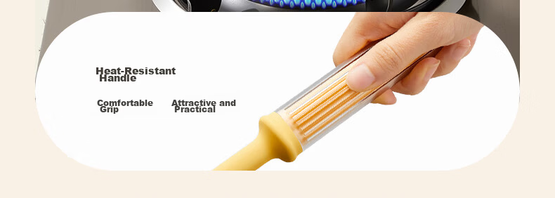 Chuida Huang Titanium Antibacterial Silicone Non-Stick Cooking Spatula Household Food-Grade High-Temperature Resistant Flat Pan Turner 11