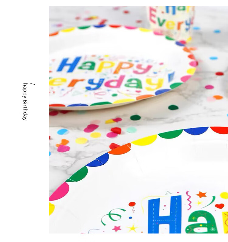 Jiayan Balloon Tablecloth, Birthday Scene Decoration, Oil-Proof And Waterproof, First Birthday Party Table Cover, 2.7m Simple Setup 10