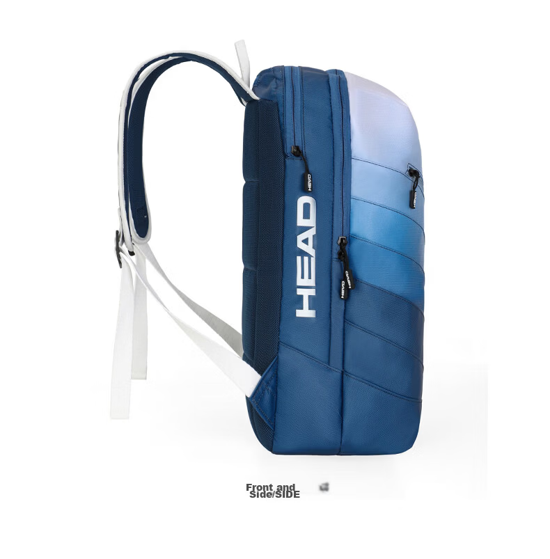 HEAD Gradient Color Tennis Bag Badminton Backpack Double Shoulder Bag Unisex Adult Large Capacity Outdoor Sports Bag 14