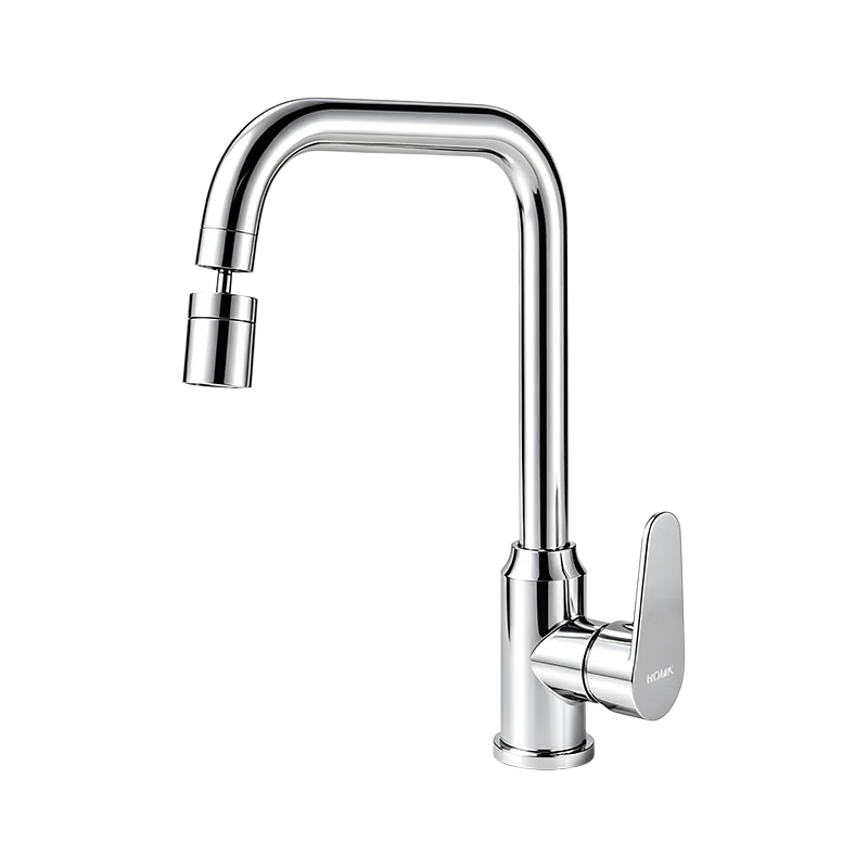 HOMK Seiko Kitchen Faucet Household Sink Washing Basin Faucet Kitchen Tap Hot and Cold Water Two-in-One