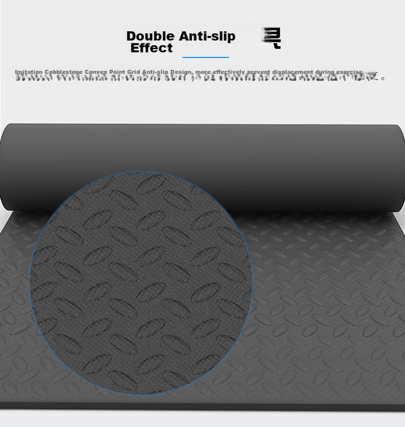 Chishang Professional Treadmill Mat, Moisture-Proof Floor Mat, Noise Reduction Pad, Shock-Absorbing Mat, Thickened Soundproof Mat for Treadmill 5