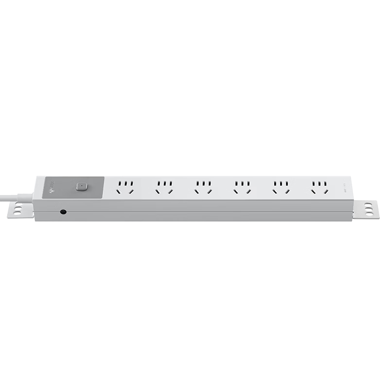 BULL PDU Desktop Overload Protection Under-Desk Gaming Cabinet Socket/power Strip/extension Cord/surge Protector, 6 Outlets with Master Switch, 3-Meter Specification, GNE-P106E