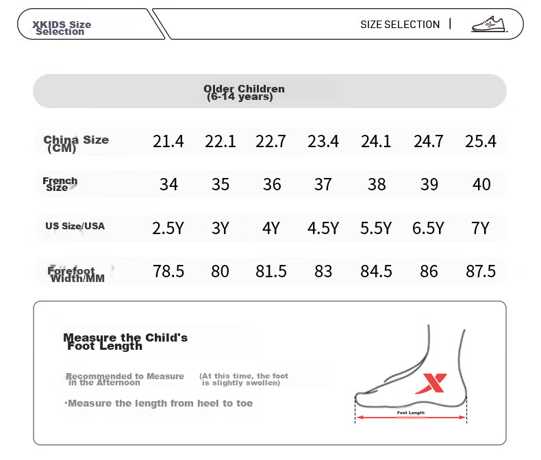 XTEP Kids Leather Sports Shoes Boys School Velcro Basic Running Shoes Black/Classic White Size 40 22