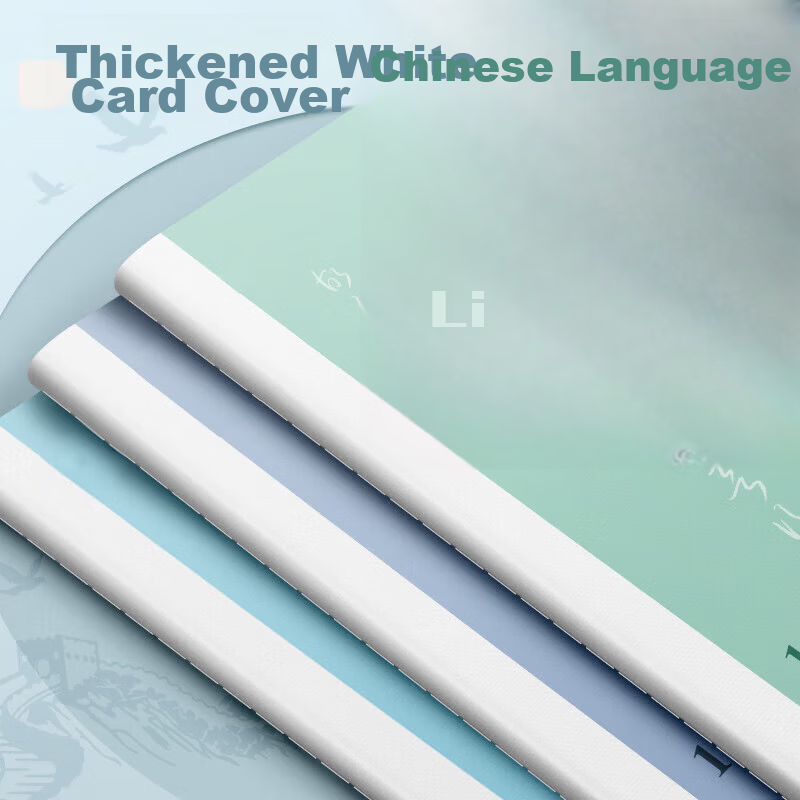 Ichimaru Kayo 7-Subject Notebook for Chinese, Math, English, Politics, History, Geography, Biology, 16K Thickened, Middle and High School Student Classroom Homework, Subject-Specific, Error Correction 5