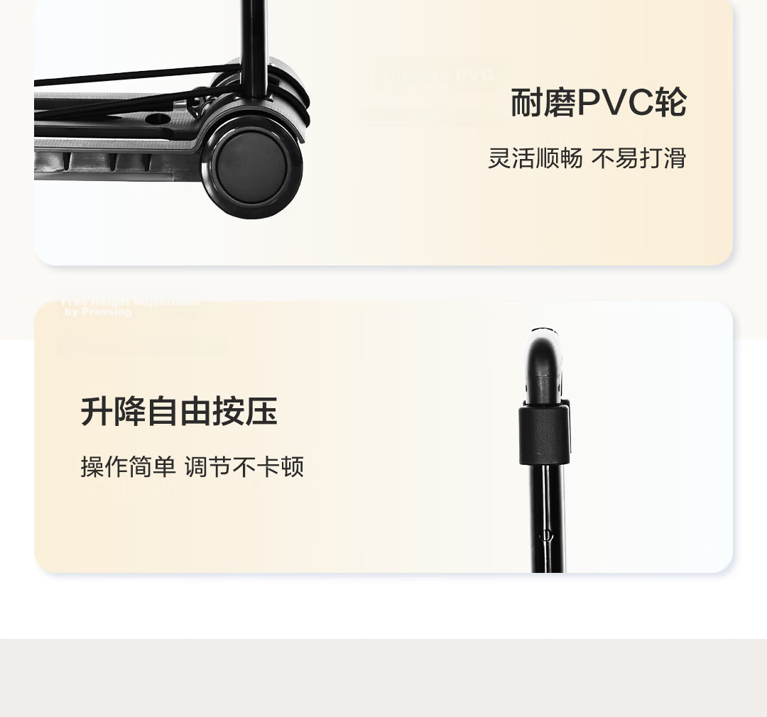 Deli Folding Hand Cart Trolley Flatbed Cart Shopping Cart Outdoor Transport Cart Load Capacity 70 Jin 11